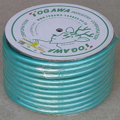 50M巻 | 十川 15mm×20mm 日本製 散水ホース 糸入り 耐圧・防藻 ホース
