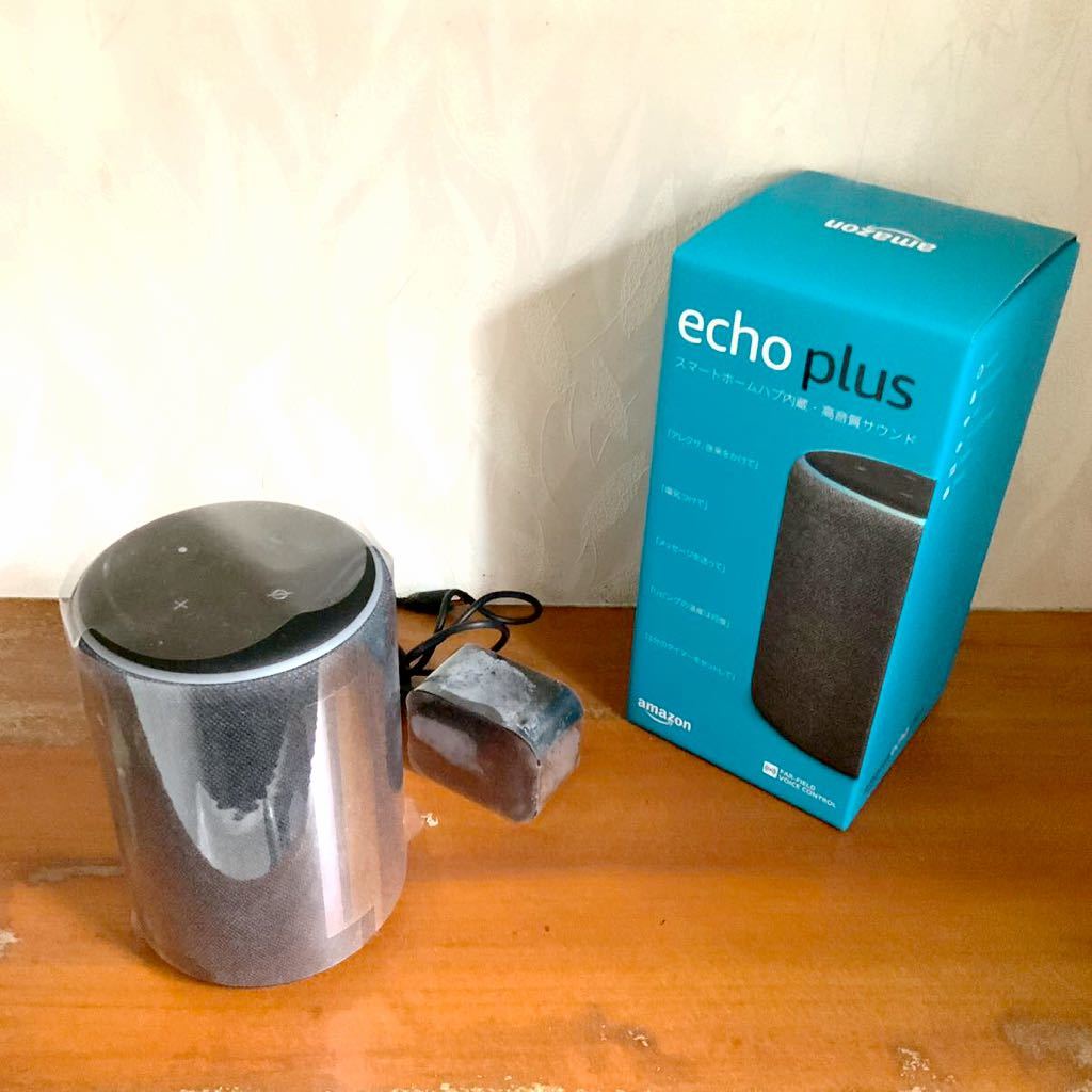 【美品】Echo Plus 第2世代 スマートスピーカー Alexa 美品Echo Plus 第2世代 スマートスピーカー Alexa チャコール Echo