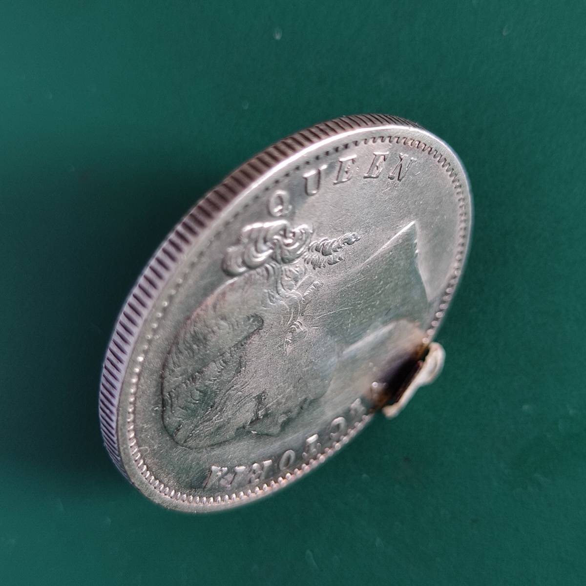 英領インド、ヴィクトリア女王 1840年 1ルピー銀貨(ヨーロッパ)｜売買