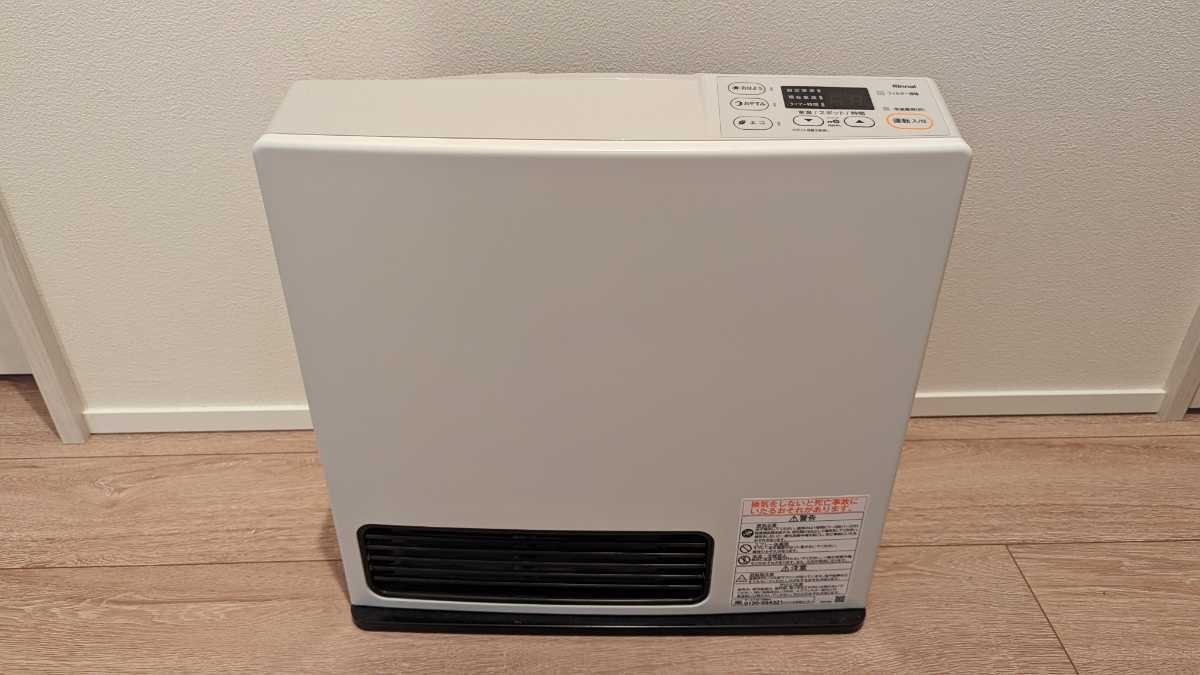 ガスファンヒーター SRC-365E リンナイ 都市ガス用 Rinnai 美品 