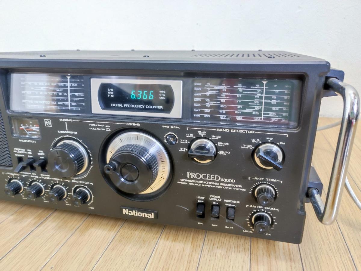 ☆ナショナル 10バンドラジオ PROCEEDプロシード RJX-4800D 家電、AV