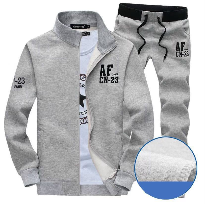 メンズ 上下セット ジャージ スウェット グレー 【252】スウェット上下セット メンズセットアップ Lサイズ