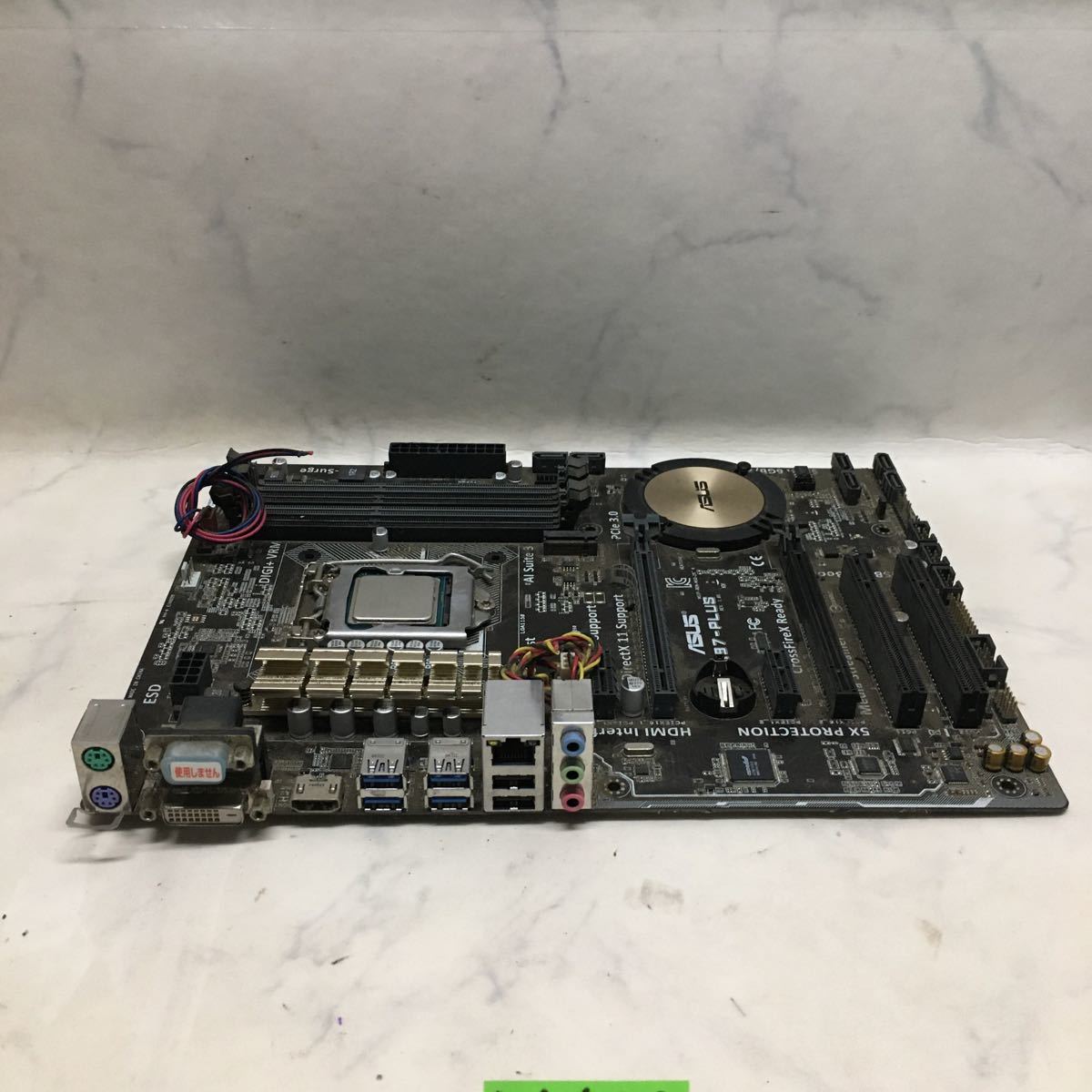 L4648) マザーボード ASUS H97-PLUS + インテル Intel core i7 4790K