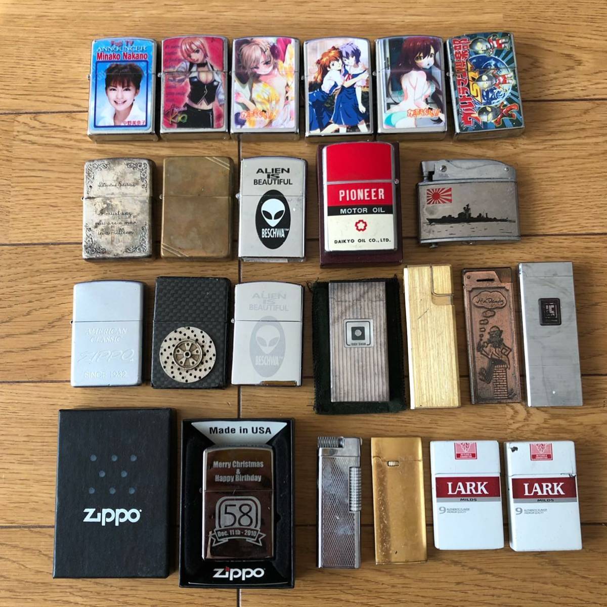1円～ ZIPPO 22点セット（他のデザインが含まれています） まとめ売り 