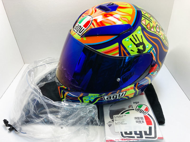 AGV K3 SV ヘルメット ロッシ  アプリリア時代 AGV K-3 SV FIVE CONTINENT ロバレンティーノ ロッシモデル ヘルメット SHOEI ARAI OGKもいいけどagv  の入札履歴 - 入札者の順位