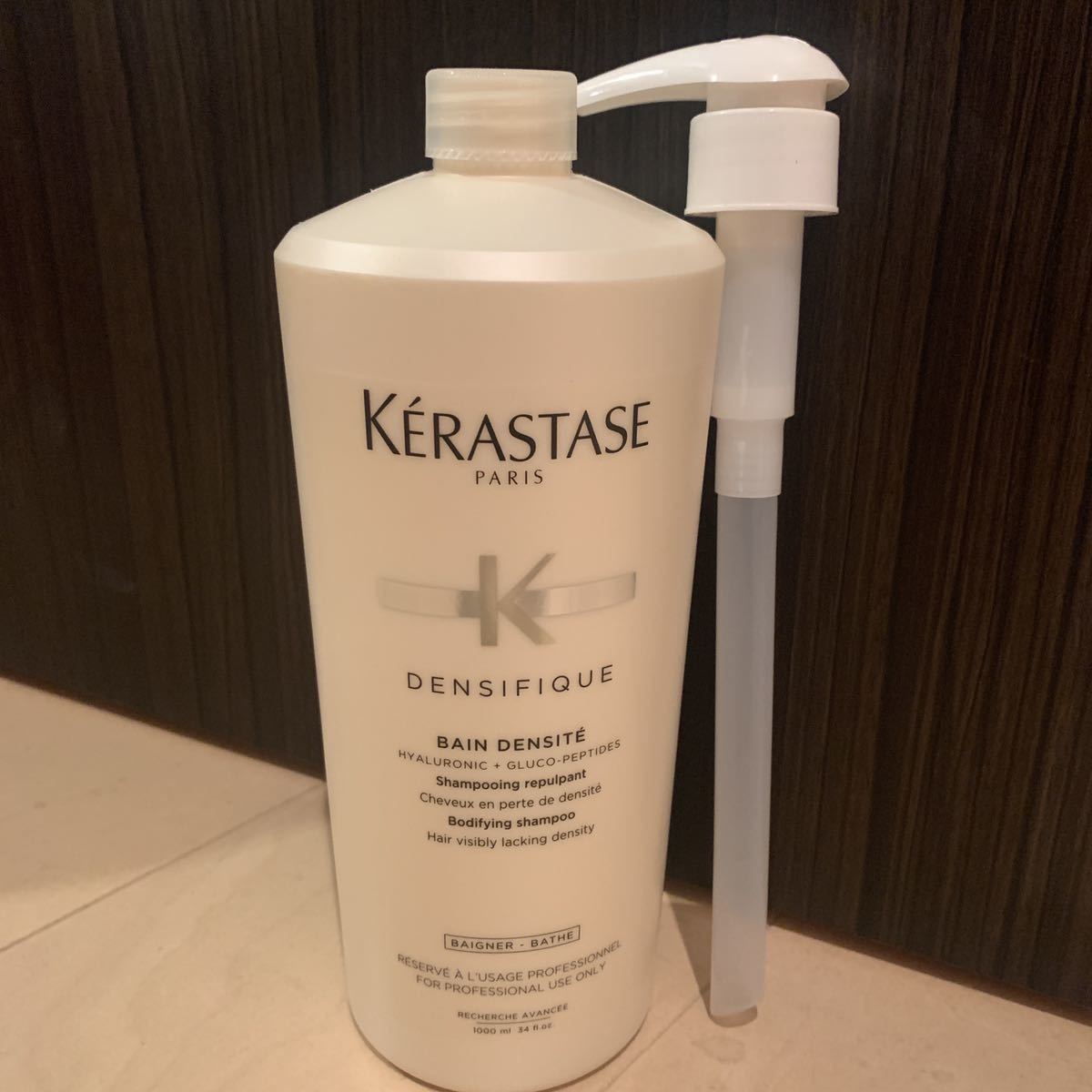 新ボトル】ケラスターゼ DS バン デンシフィック 1000ml ポンプ付