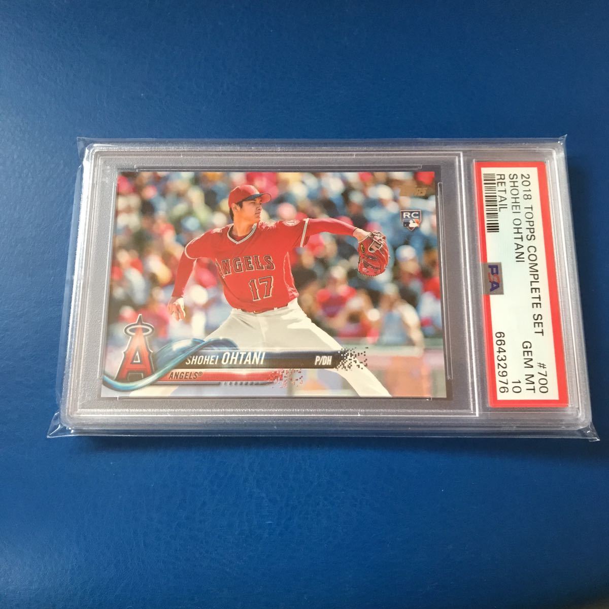 PSA 10 GEM MT 鑑定済] 大谷翔平 MLB ルーキーカード RC 2018 TOPPS