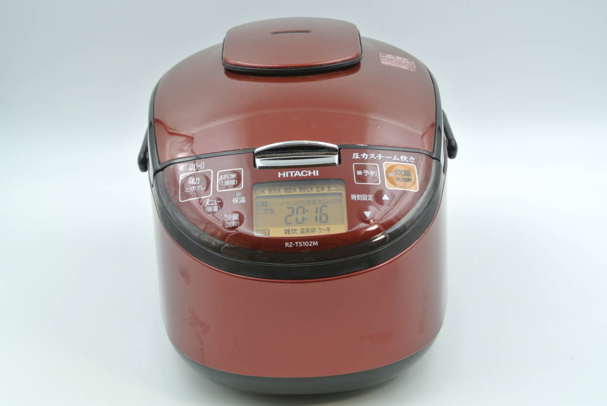 日立IHジャー炊飯器RZ-TS102M 5.5合炊2019年製 内がま新品未使用 日立