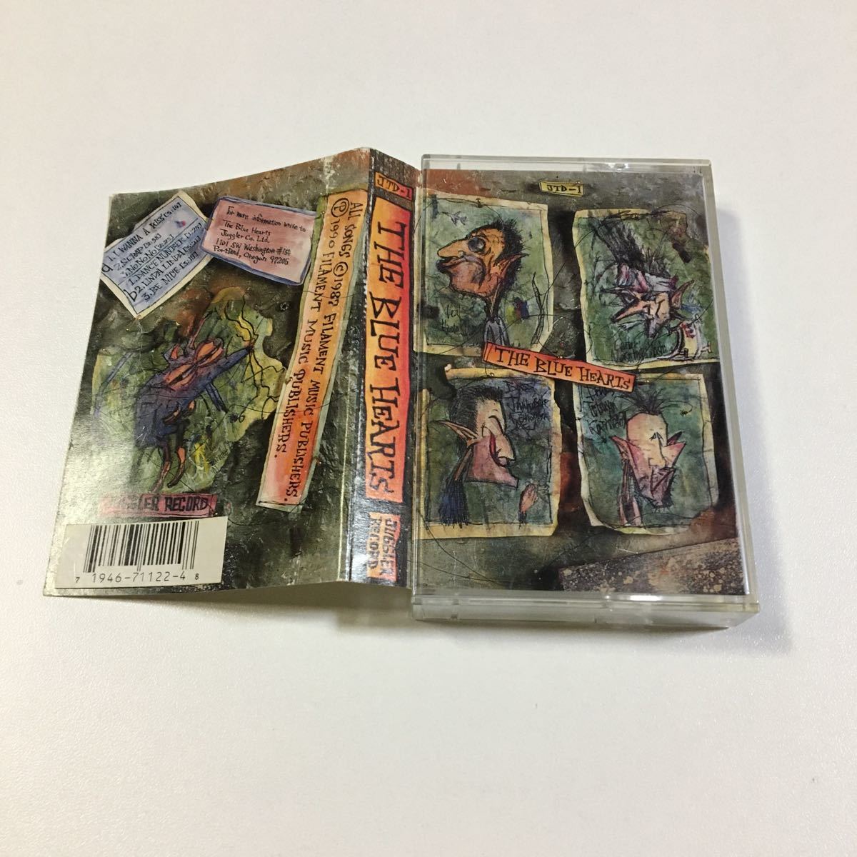 BLUE HEARTS THE ザ・ブルーハーツ カセットテープ ブルーハーツ