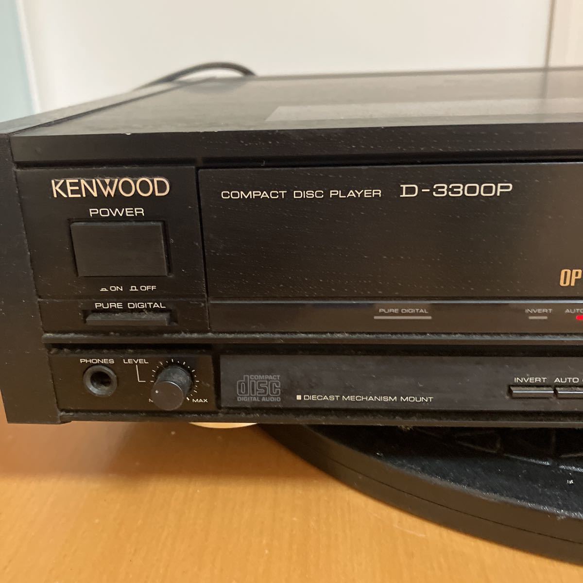 C15 Kenwood D-3300P CDプレーヤー ケンウッド Japan D-3300P KENWOOD