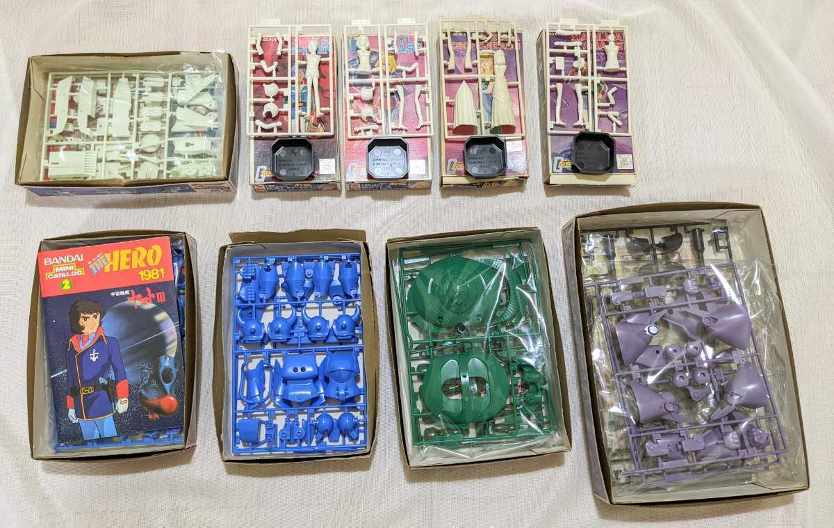 バンザイマーク ガンプラセットA 13点 Yahoo!オークション -「バンザイマーク」の落札相場・落札価格