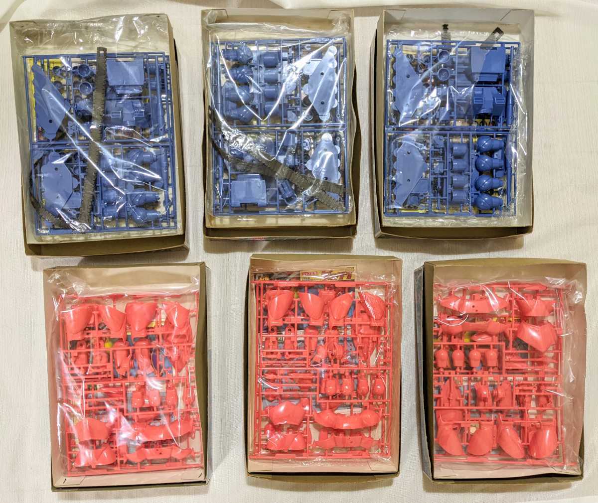 ☆ほぼ未組立 送料込 ガンプラ 旧キット バンザイマーク 23個セット