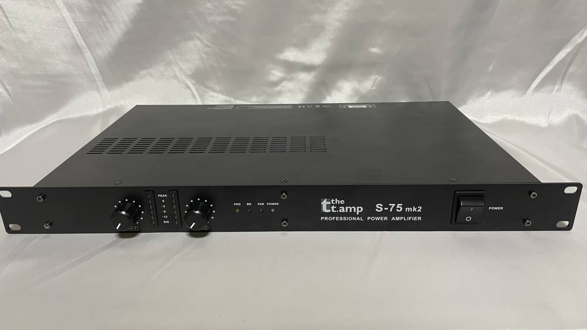 thomann パワーアンプ S-75mk2 Thomann (トーマン) sー75mk2 ベルデン