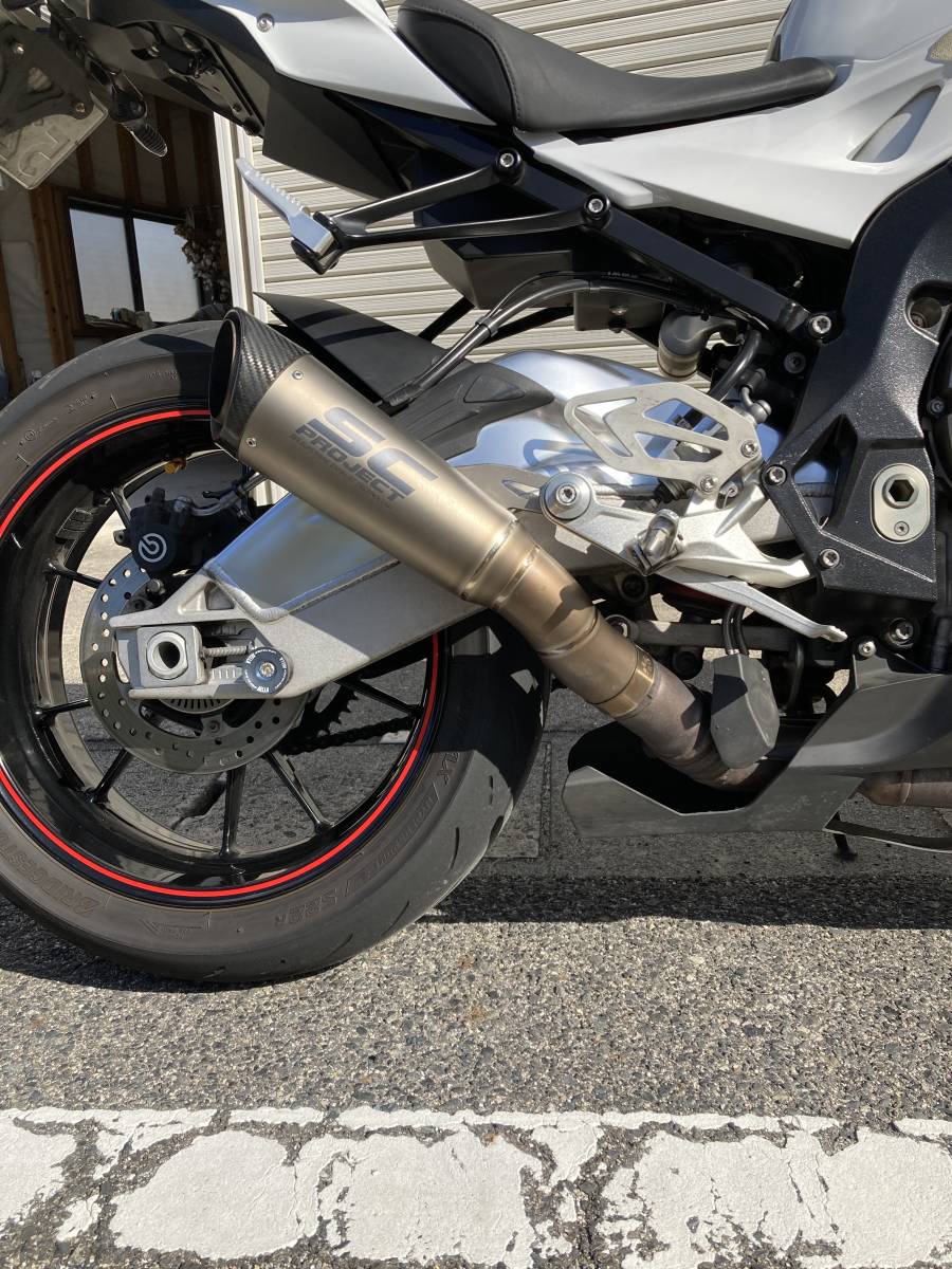 BMW S1000RR 15-16 SCプロジェクト スリップオンマフラー｜バイク