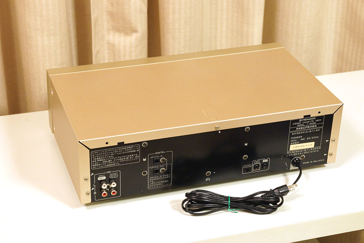 Pioneer T-WD5R ダブルリバース カセットデッキ T-WD5R パイオニア