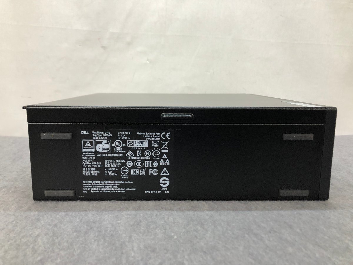 DELL】OPTIPLEX 3060 SFF Core i5-8400 2.80GHz メモリ8GB SSD512GB M