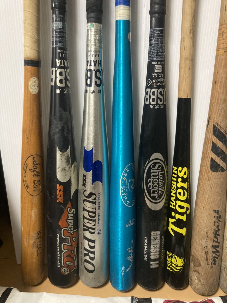 11本セット】軟式野球バット 大人用 少年用 ミズノ SSK ルイスビル 