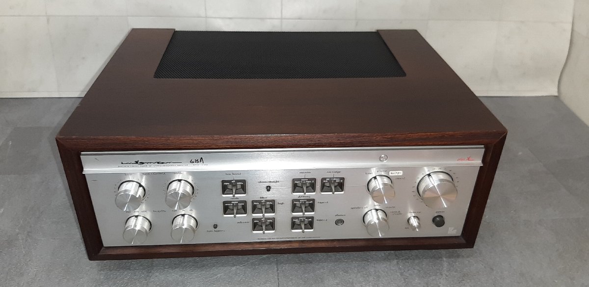 09S188□LUXMAN プリメインアンプ L－68A□