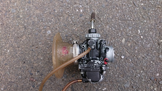 ☆中古☆mikuni VM20　キタコ製レーシング仕様　オリジナルフェンネル付