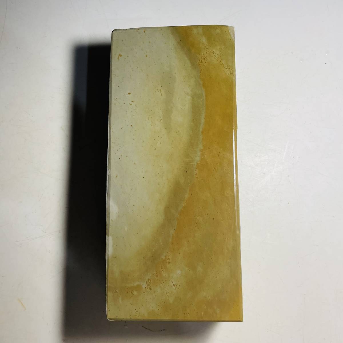 天然砥石 正本山合砥 戸前浅黄系 1901g 仕上げ砥石 ／ 鉋鑿大工道具鋸 