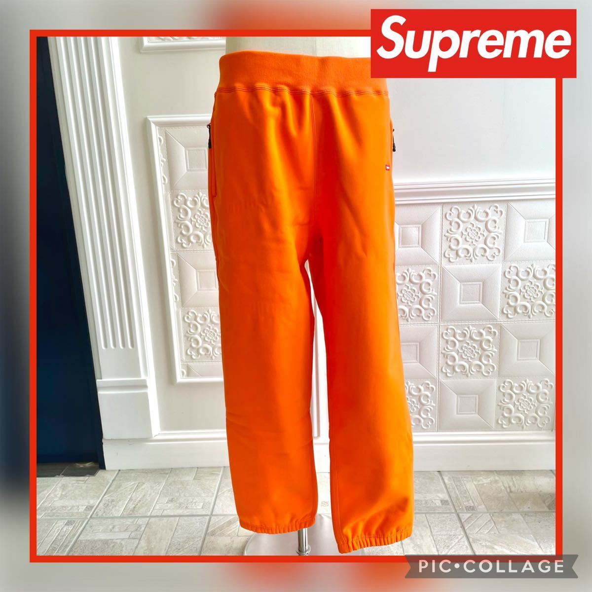 ◇新品◇Supreme WINDSTOPPER Sweatpant Orange L シュプリーム 