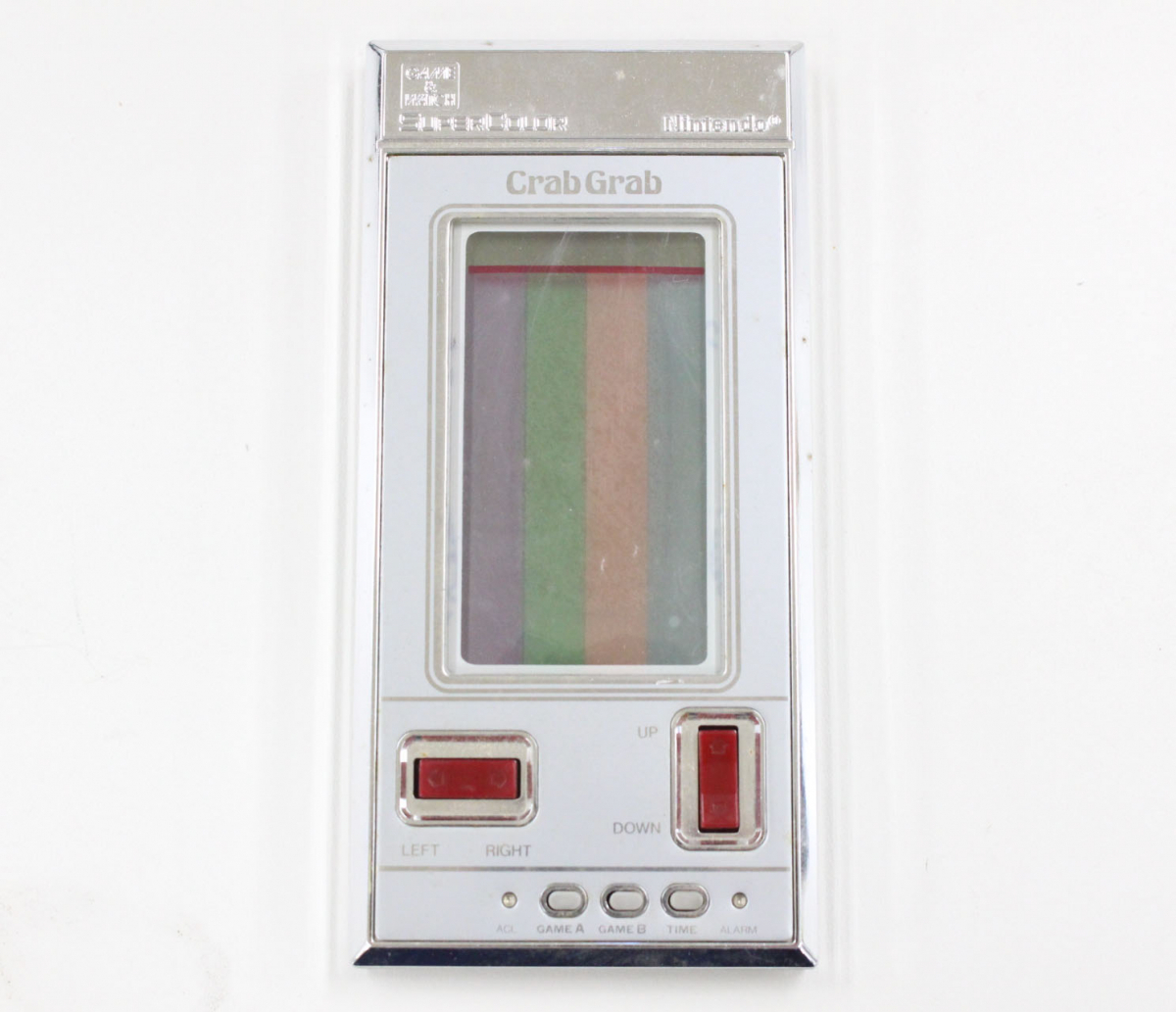 【行董】 Nintendo ニンテンドー 任天堂 ゲームウォッチ GAME&WATCH スーパーカラー Crab Grab UD-202 ※ゆうパック※ AC622ABC57