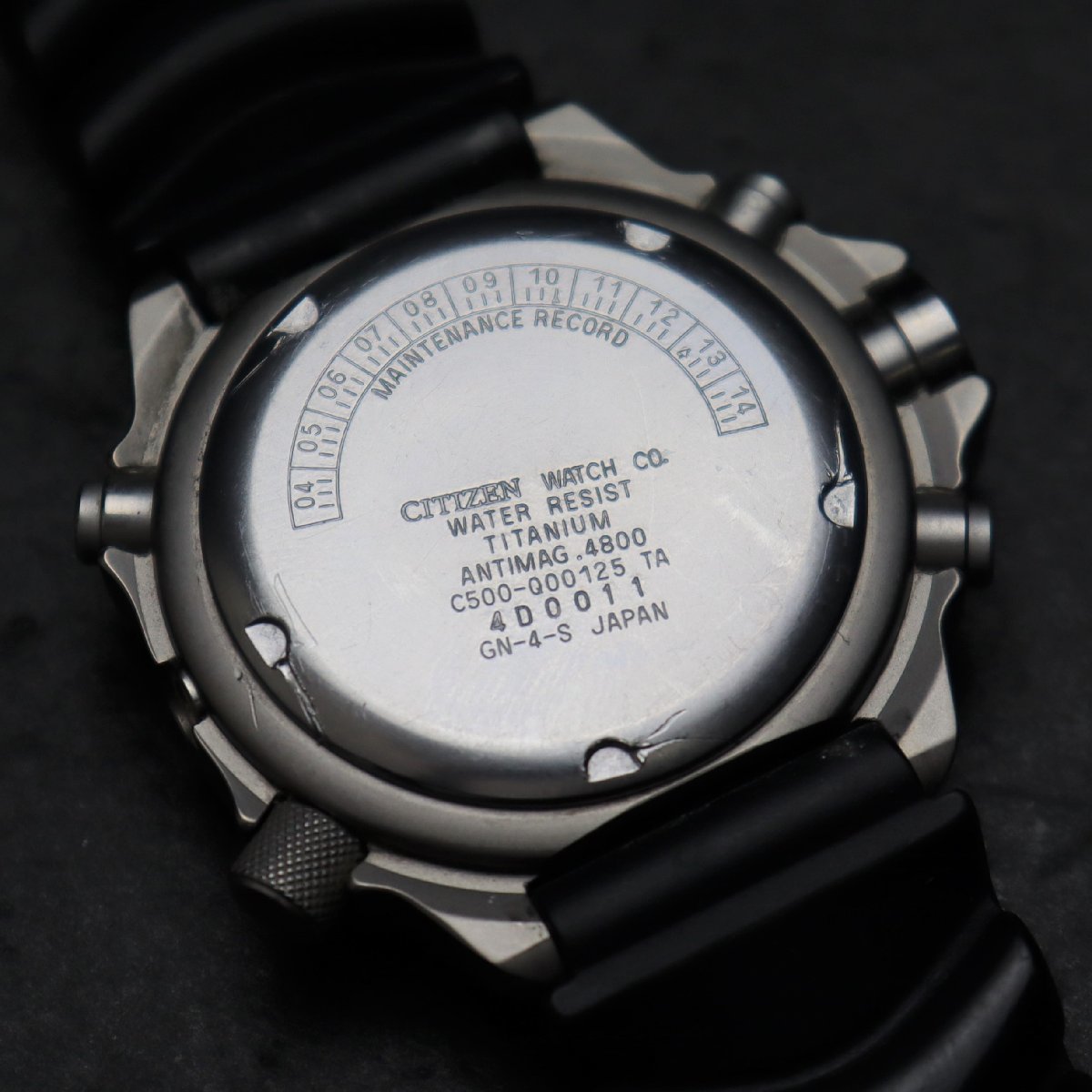 プロマスター デプスメーター シチズン CITIZEN ダイバー アクアランド 
