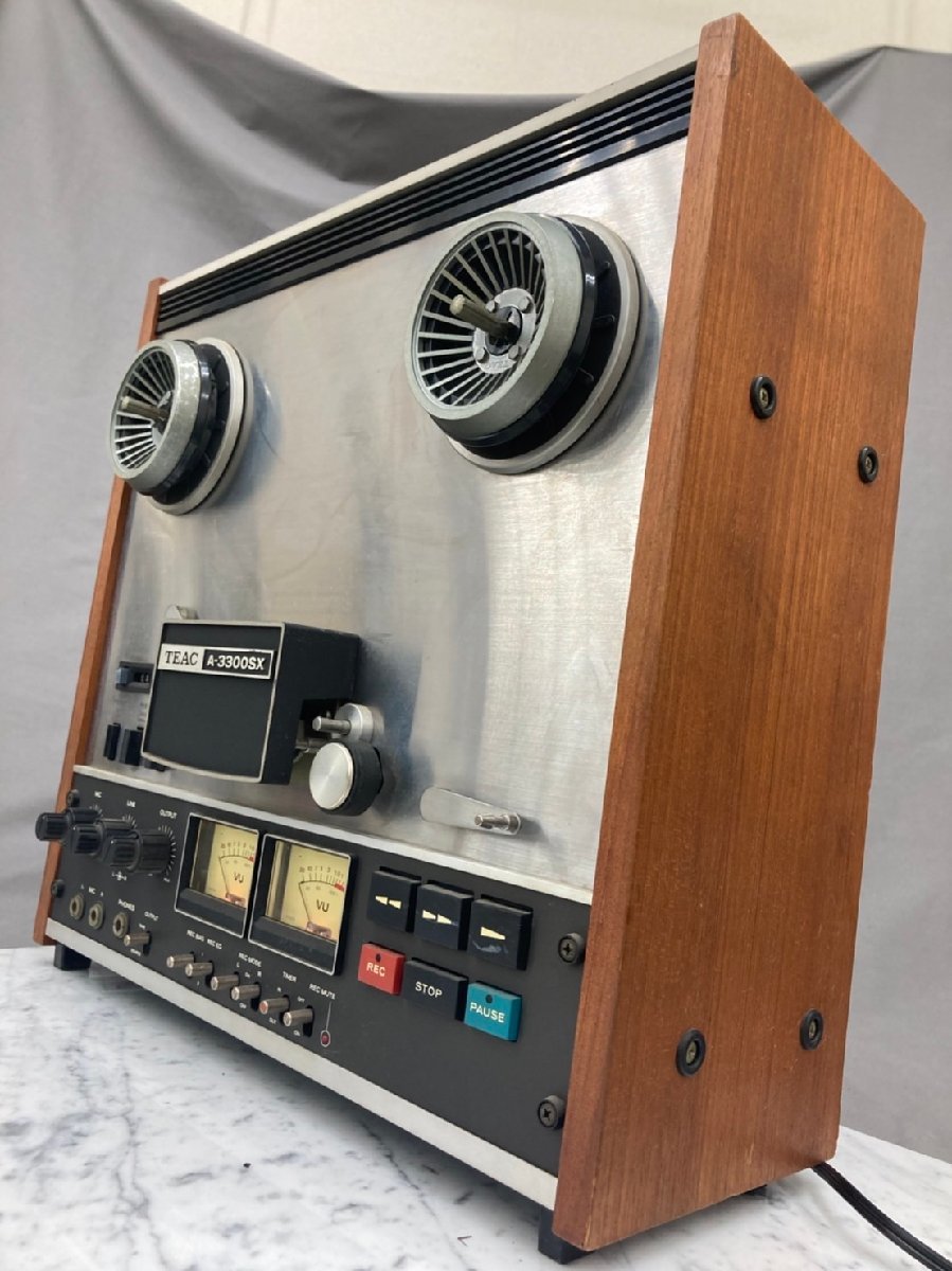 TEAC A-3300SX オープンリールデッキ ジャンク A-3300SX Reel TEAC to Tape Deck FOR REEL-TO-REEL TAPE DECK PLAYER