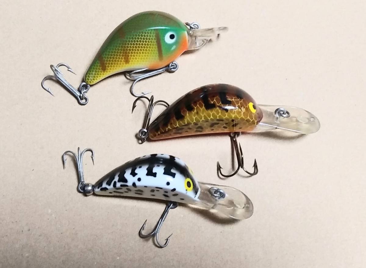オールド　ヘドン　ヘッドハンター　3個セット！ ヘドン HEDDON ヘッドハンター セット オールド ルアー クランクベイト