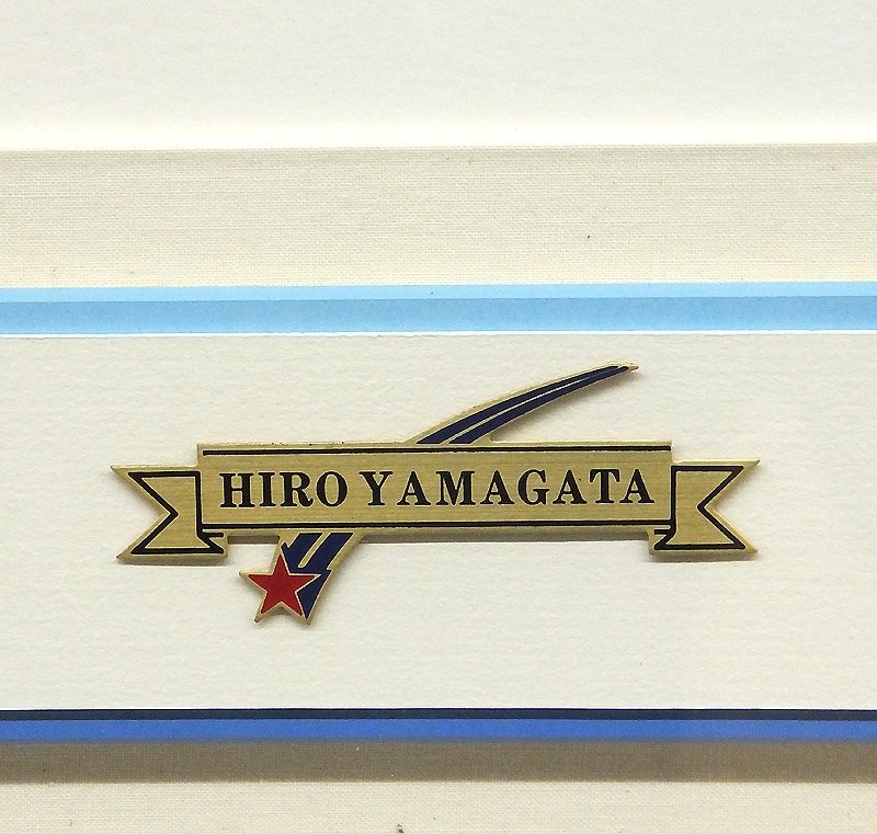 GLC】ヒロヤマガタ 「そよ風に乗って」 シルクスクリーン 直筆サイン