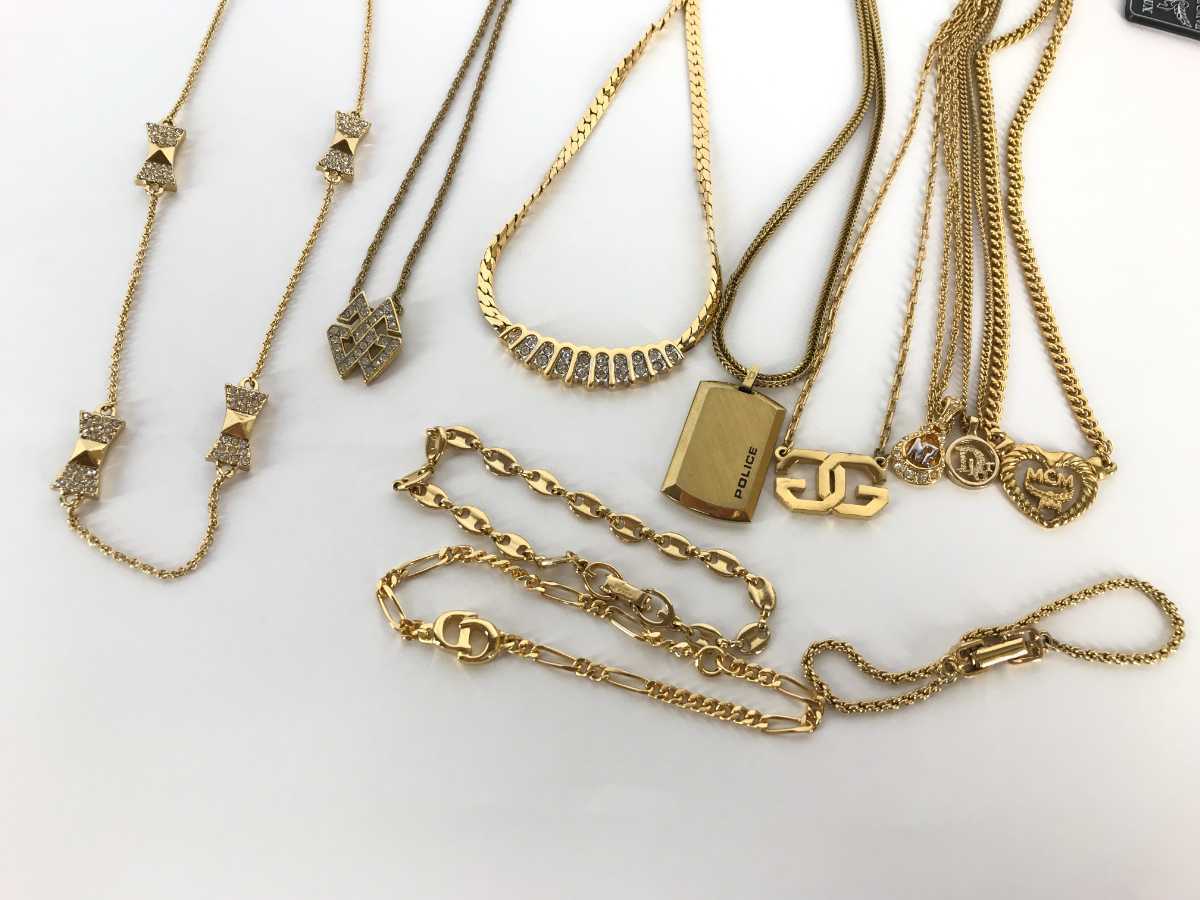 Diorネックレス、ブレスレットSET （1円 クリスチャンディオール 