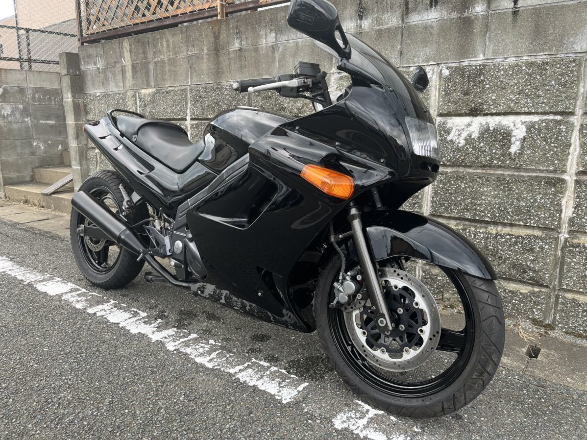 え ウォンウォン系！ カワサキ！ZZR250！ロンスイ！ブラックニュー