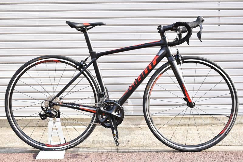 【大阪直接引取限定】3点セット まとめ売り GIANT TCR SLR 2 アルミ ロードバイク 700C サイズ 445（S） 中古品