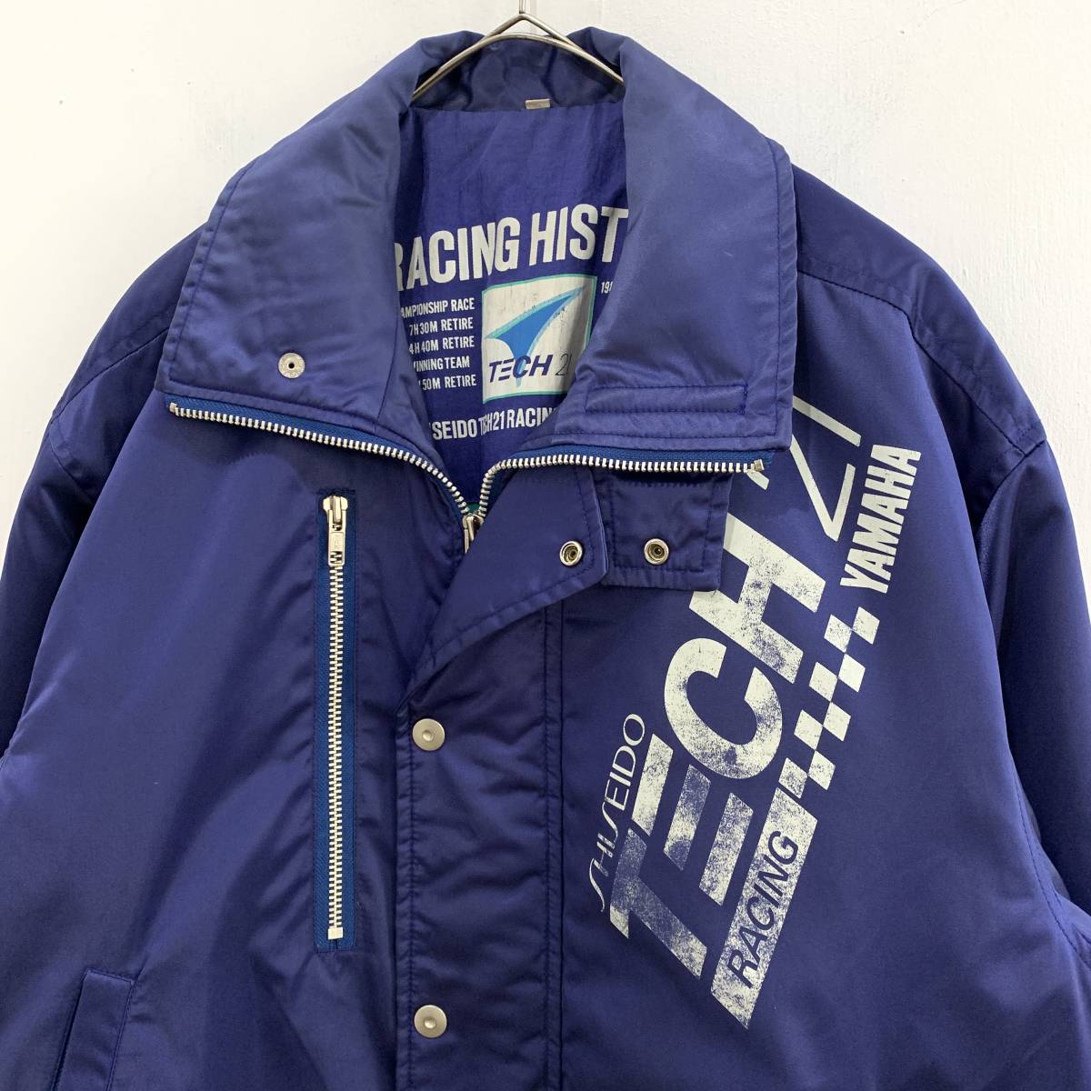 ☆希少 当時物 vintage SHISEIDO TECH21 RACING TEAM YAMAHA ヤマハ 