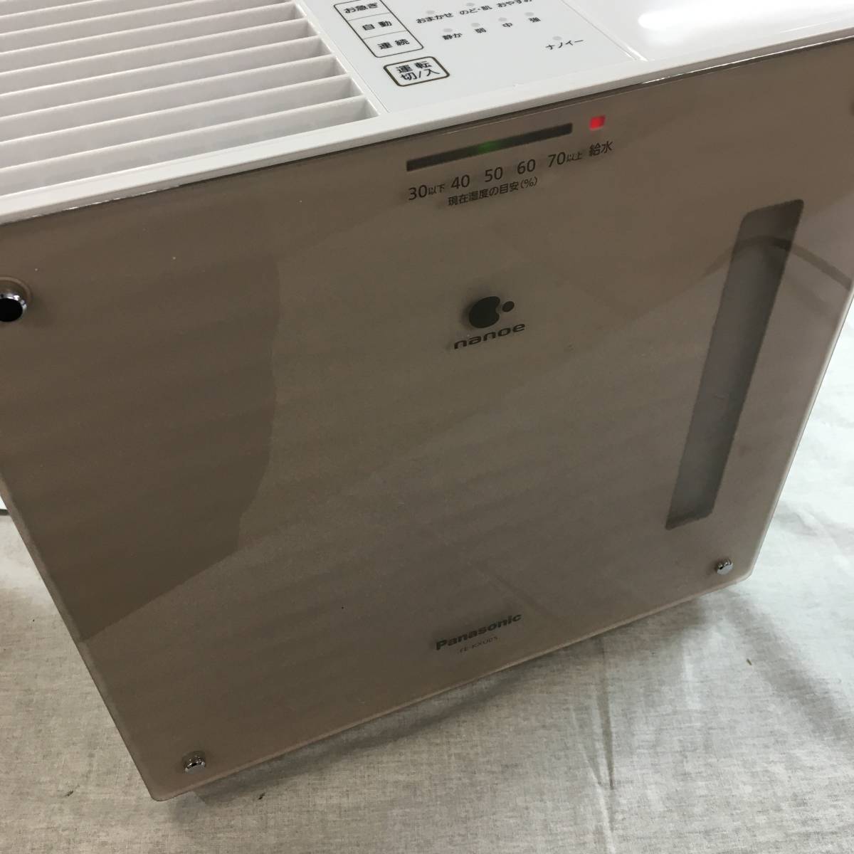 現状品 訳あり パナソニック 加湿器 気化式 ナノイー搭載 ~14畳 