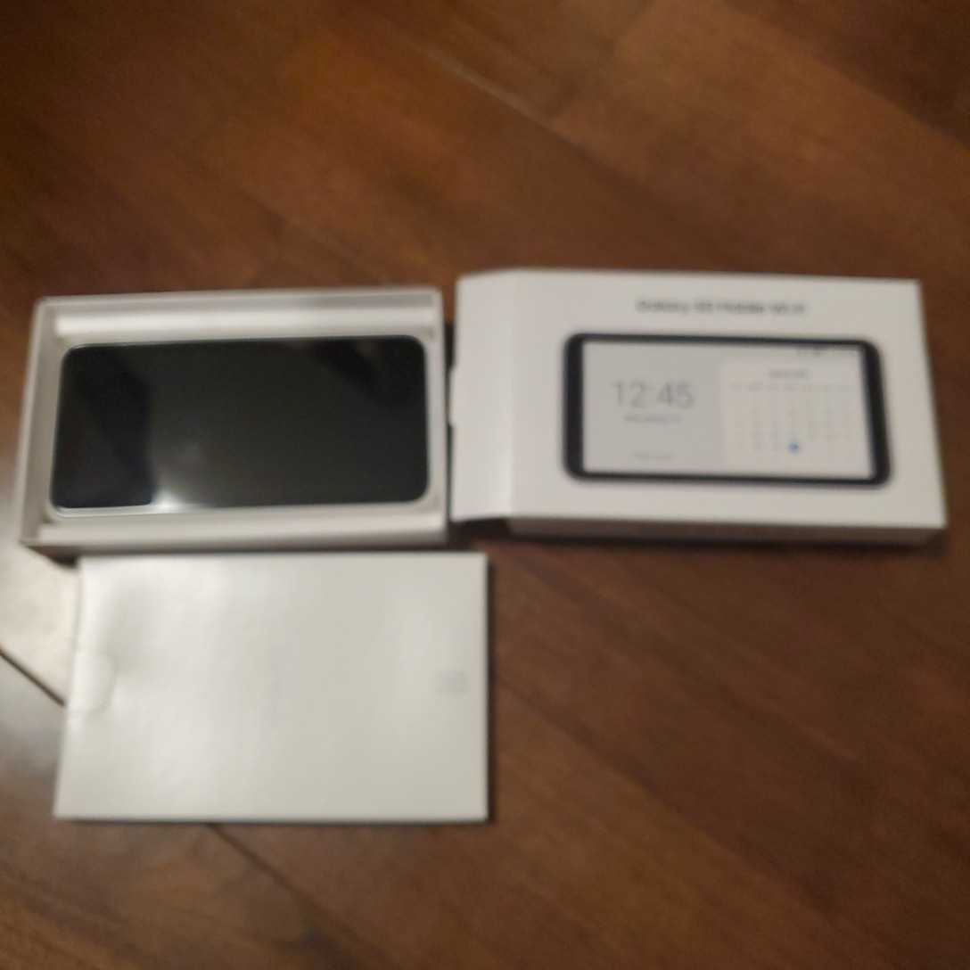 au Galaxy 5G Mobile Wi-Fi SCR01 ホワイト モバイルルーター ◇ 6111