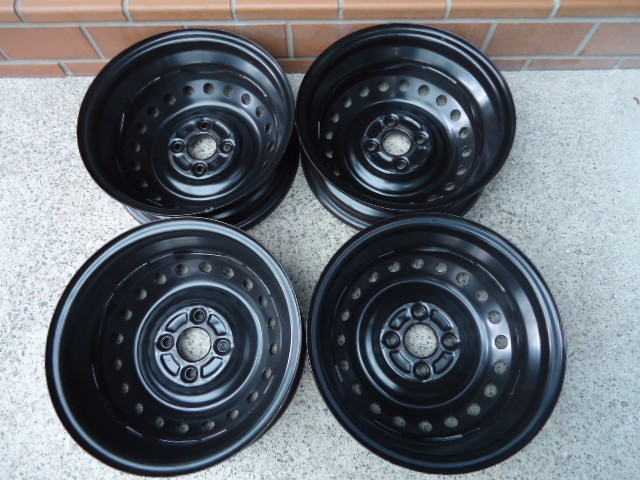 N-BOX（6BA-JF3）純正スチールホイール、カバー、ナットの4本セット N-BOX（6BA-JF3）純正スチールホイール、カバー、ナットの4本セット