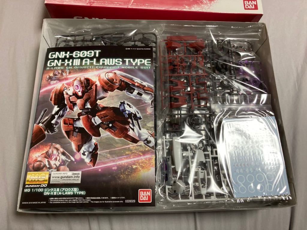 プレミアムバンダイ 1/100 MGジンクスⅢ　アロウズ型　プラモデル　ガンプラ　_2