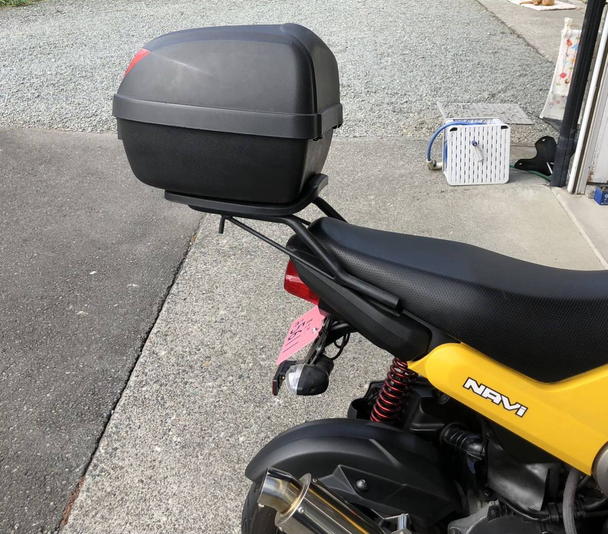 HONDA NAVI110 ホンダ ナビ110 リアキャリア、ラゲッジBOX LEDライト HONDA NAVI110 ホンダ ナビ110 リアキャリア、ラゲッジBOX LEDライト