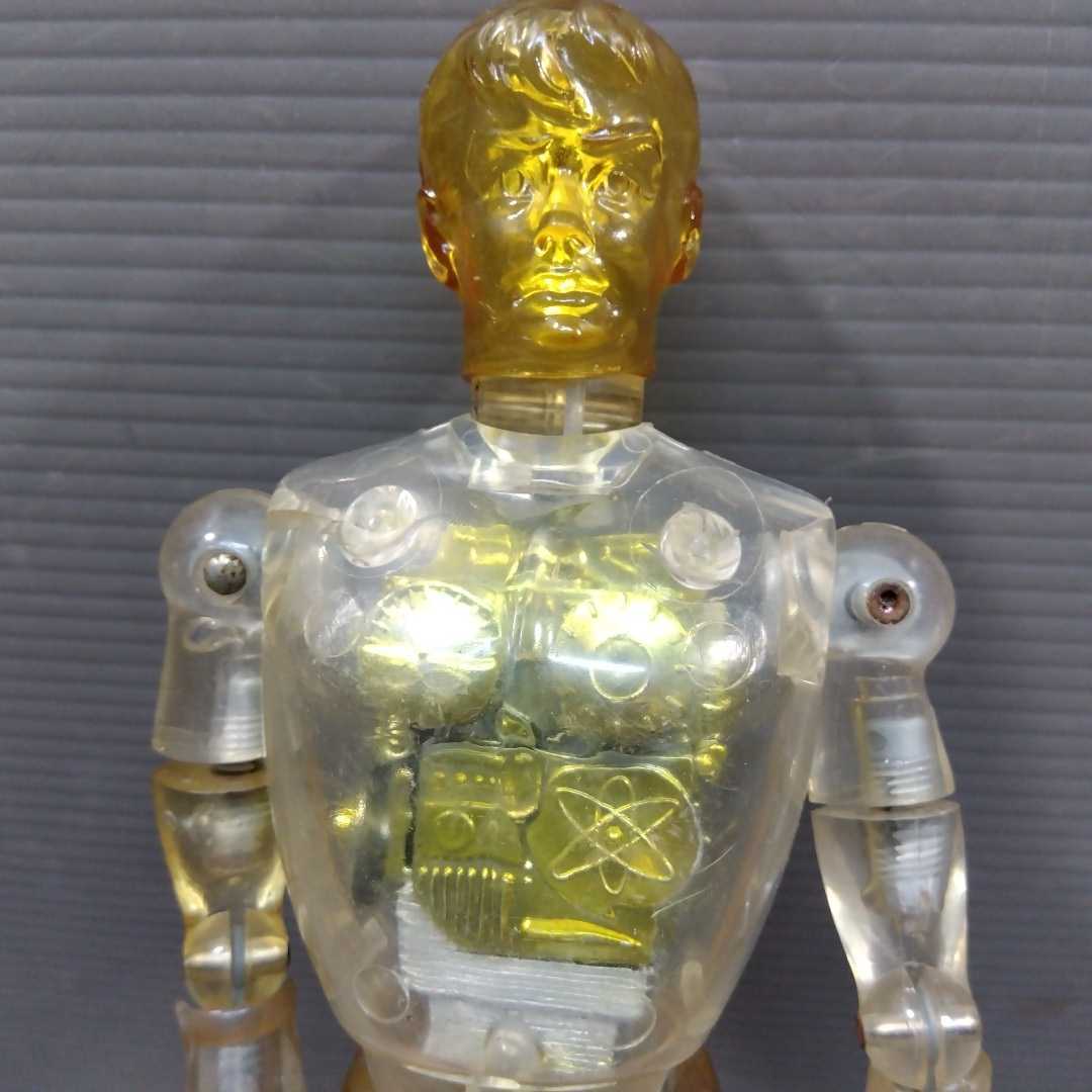 ①当時物 旧タカラ 変身サイボーグ ゴールド 昭和レトロ ビンテージ