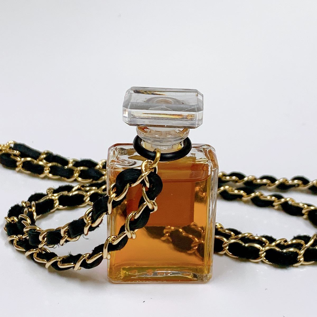 シャネル CHANEL 香水ネックレス COCO チェーンネックレス ミニ香水