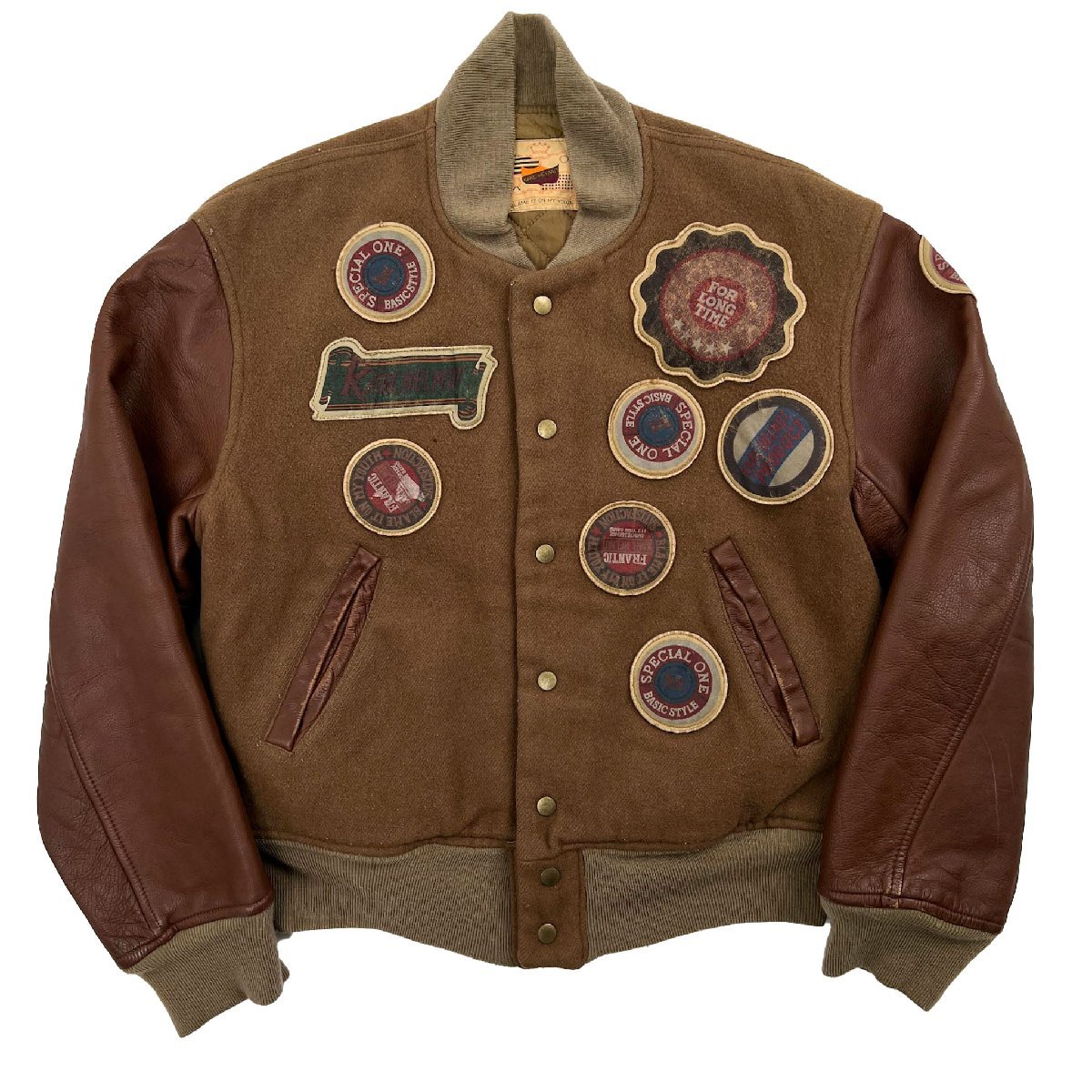 Karl Helmut カールヘルム くまプリント タータンチェック パッチ 