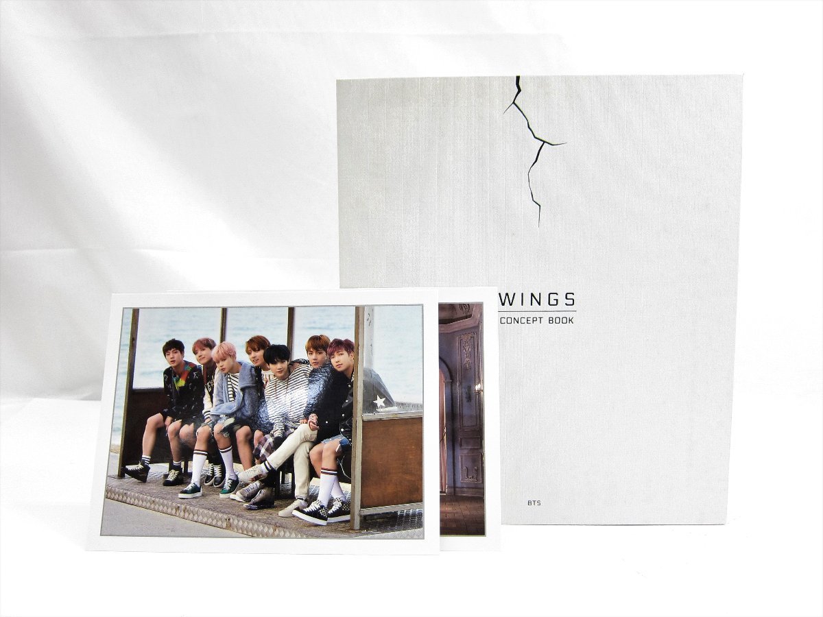 BTS WINGS CONCEPT BOOK コンセプトブック 防弾少年団(BTS) 【公式通販】