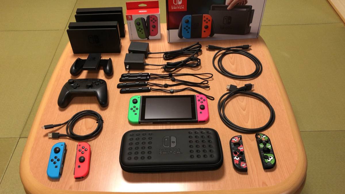 Nintendo Switch 本体セット+その他多数 ニンテンドースイッチ本体 他多数 ☆任天堂 スイッチ Nintendo Switch