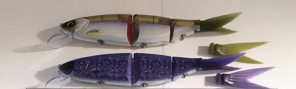 2個セット ゴースト レッドライト ビワサギ ディヴィジョン クラッシュゴースト DRT DIVISION クラッシュ　限定 東京アングラーズメーデー