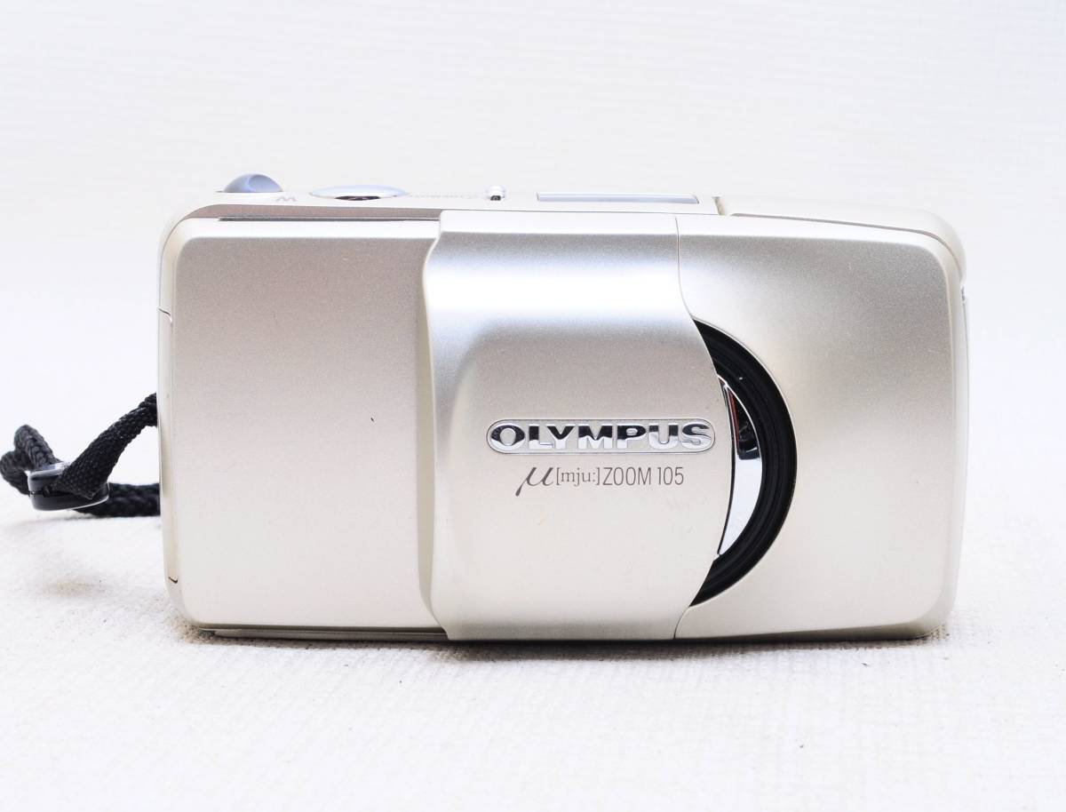 OLYMPUS μZOOM105 シルバー　(38-105) 綺麗な完動品　光学良好 0 Olympus Zoom LT G2154 Club