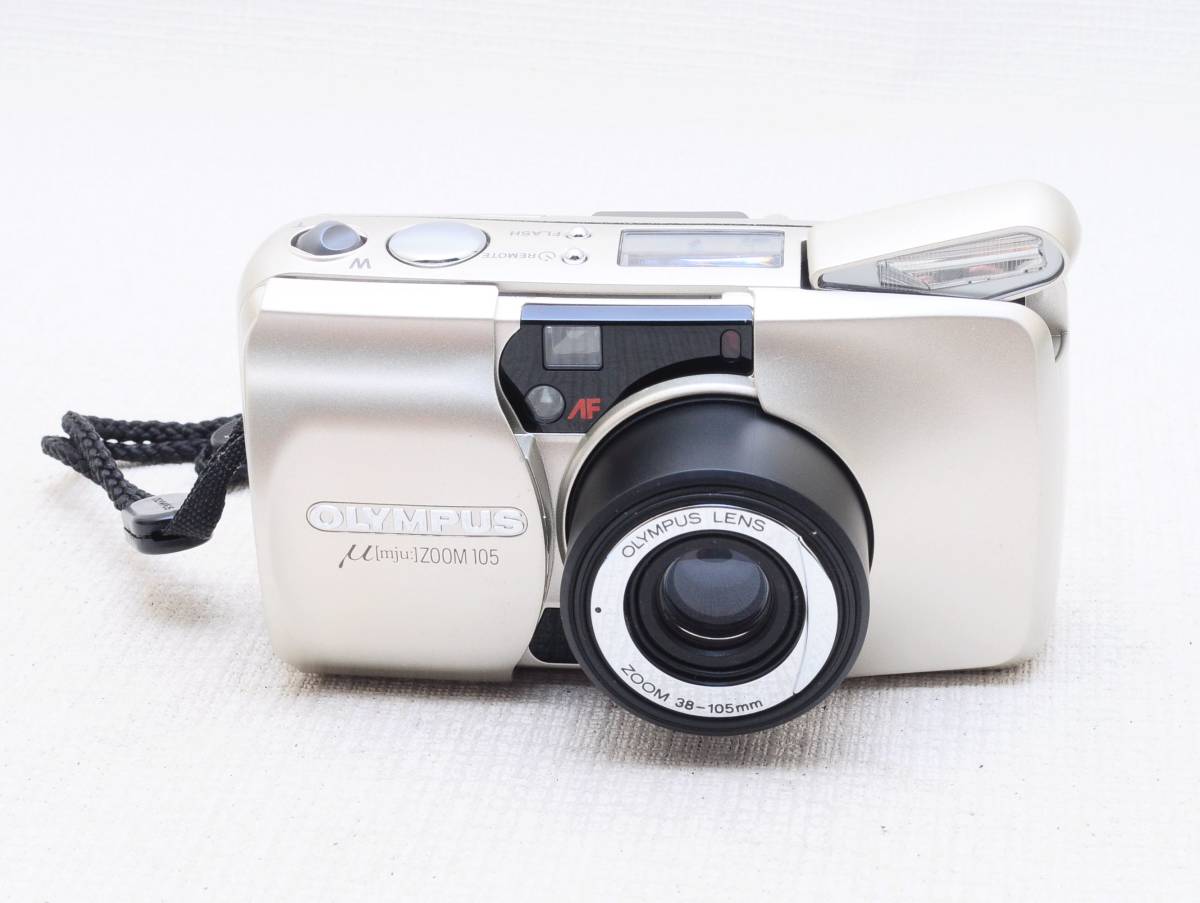 OLYMPUS μZOOM105 シルバー　(38-105) 綺麗な完動品　光学良好 0 Olympus Zoom LT G2154 Club