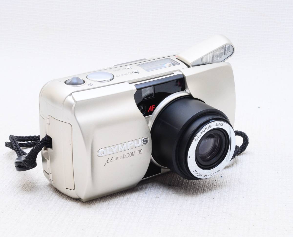 OLYMPUS μZOOM105 シルバー　(38-105) 綺麗な完動品　光学良好 0 Olympus Zoom LT G2154 Club