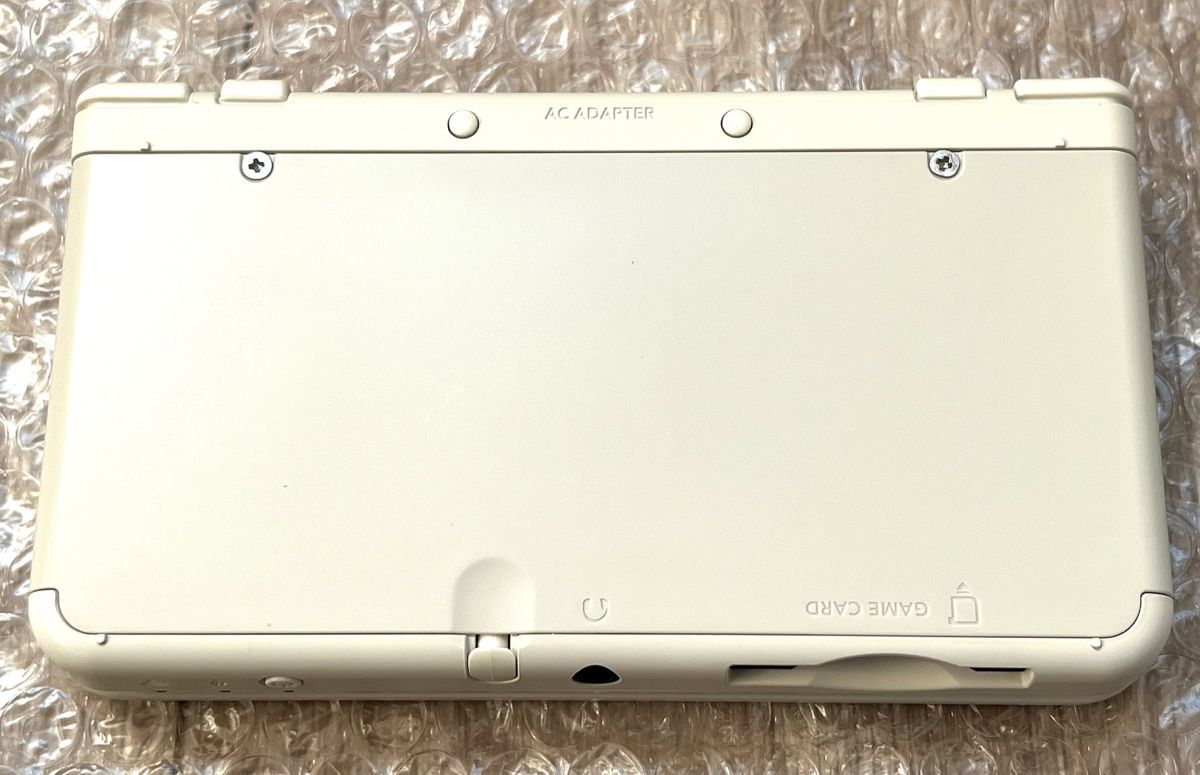 本体 画面無傷 NDS NEWニンテンドー3DS 本体 ホワイト＋ジバニャン  