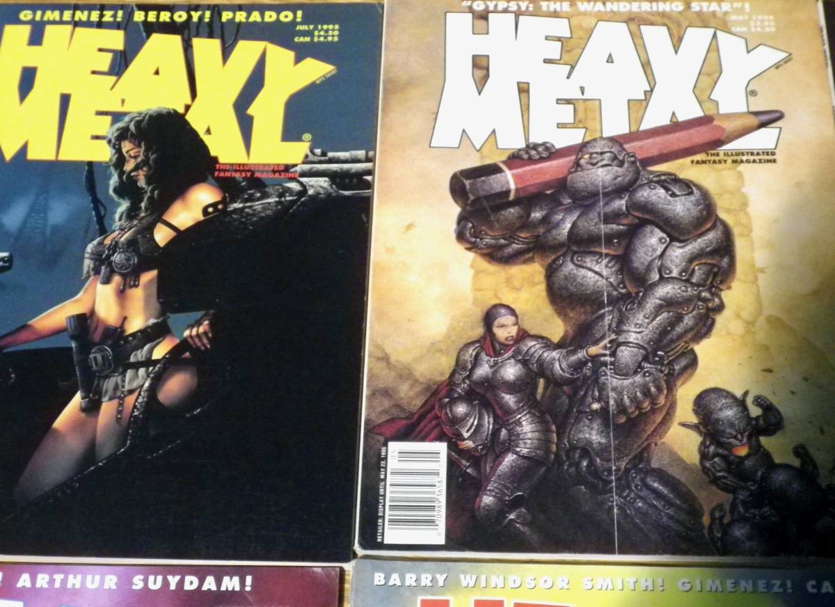 ヘビーメタル マガジン 24冊 アメコミ HEAVY L ヘビーメタル マガジン